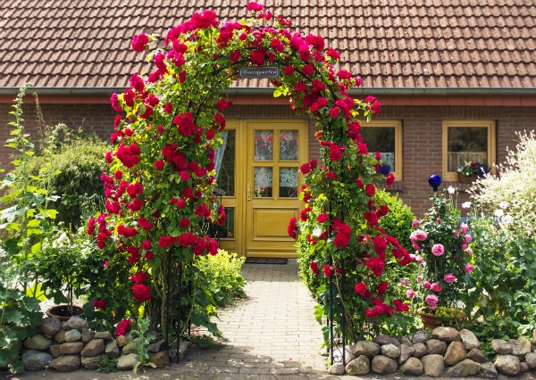 Terrassenboden aus Naturstein