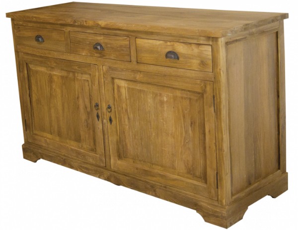 TV-Schrank aus Teakholz Kommode Sideboard