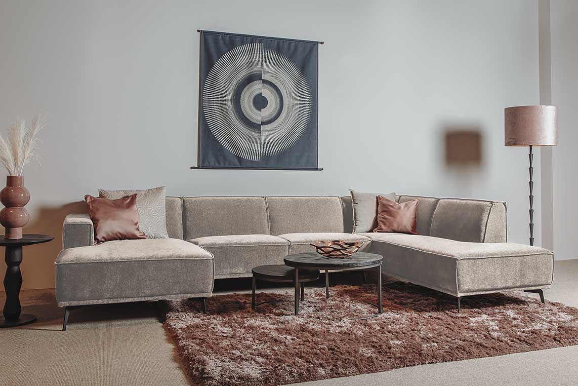 Leeds Loungesofa 350cm Ottomane R