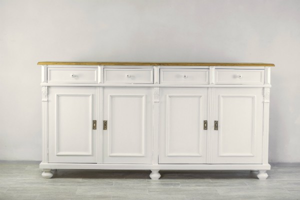 Sideboard Landhausstil weiss