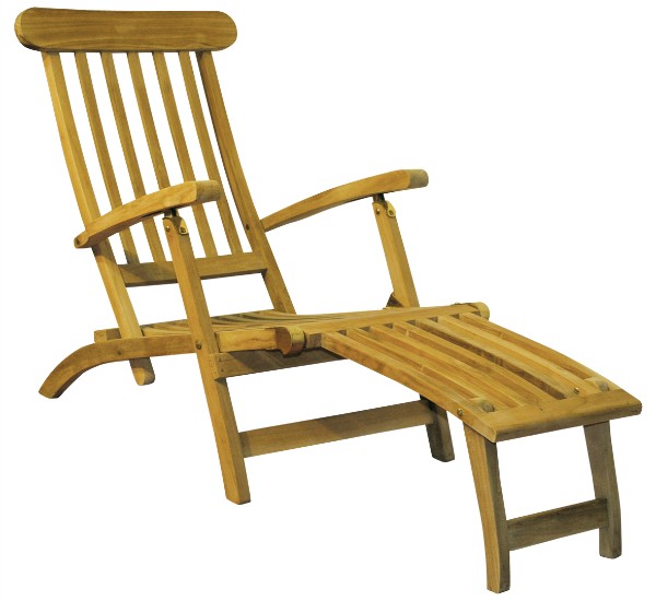 Teak Deckchair massiv