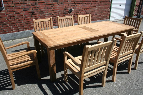 Teak Gartenmöbel Set 22