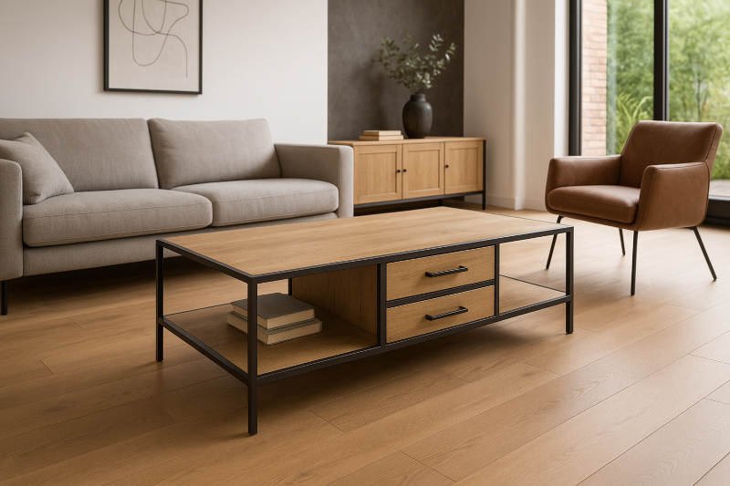 Couchtisch Luna 135 cm Eiche Couchtisch Luna 135 cm Eiche
