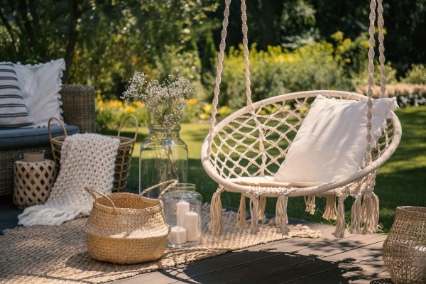 Wie die Schaukel im Garten am besten befestigen