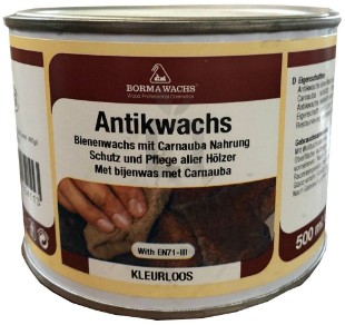 Antikwachs farblos (Bienenwachs mit Carnauba)