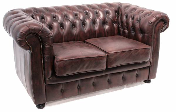 Chesterfield 2er-Sofa