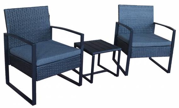 Sitzgruppe Rattan Set 1