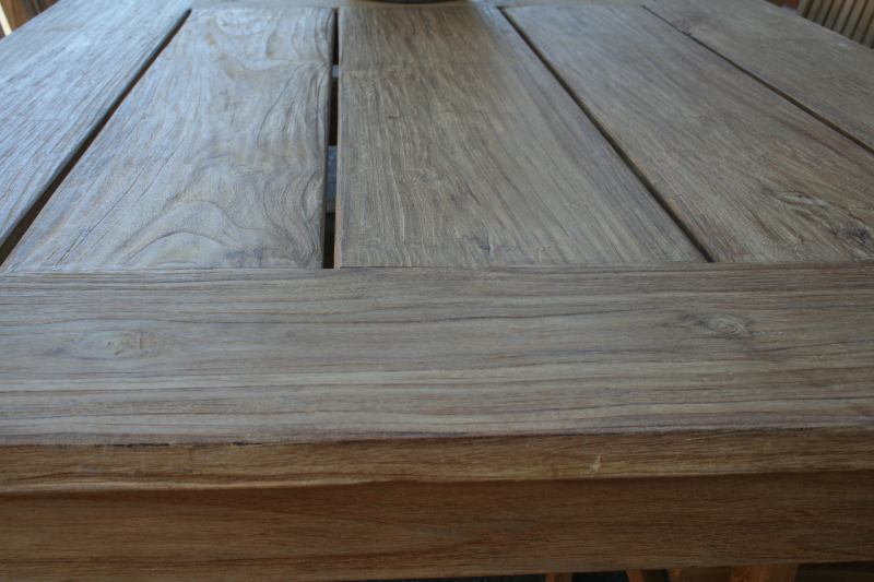 Gartenmöbel Set - Premium Teakholz Möbel - Set Mai - Teak Tisch 240cm und 6 Stapelstühle Gartenmöbel Set - Premium Teakholz Möbel - Set Mai - Teak Tisch 240cm und 6 Stapelstühle