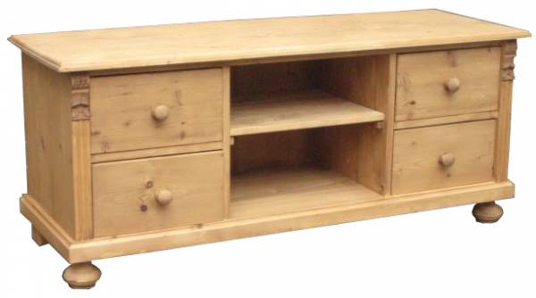 TV - Sideboard Amberg aus massivem Weichholz