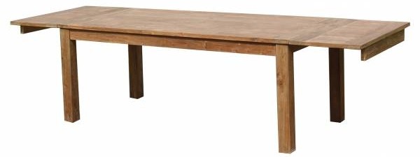 Esstisch Java Massivholz Teak - Tisch ausziehbar- verschiedene Varianten