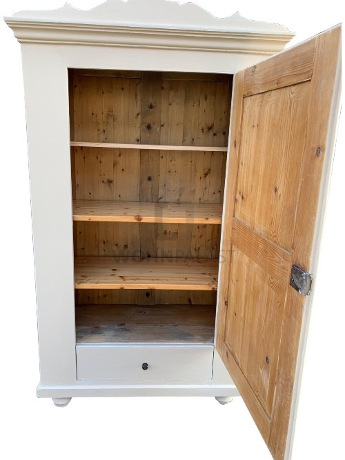 Biedermeier Schrank Weichholz shabby chic