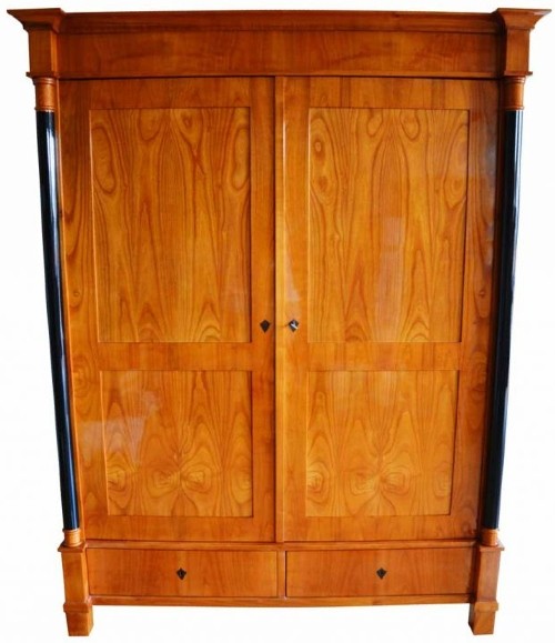 Biedermeier Schrank Kirschholz