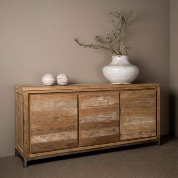 Venedig Sideboard 180 cm Recyceltes Teakholz naturmoebel-mit-stil