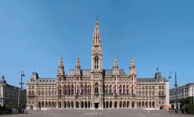 Das neogotische Wiener Rathaus