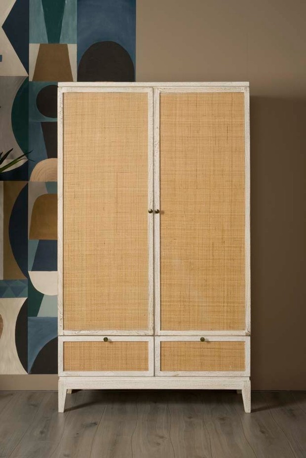 Vincenza Schrank 190 cm Mangoholz