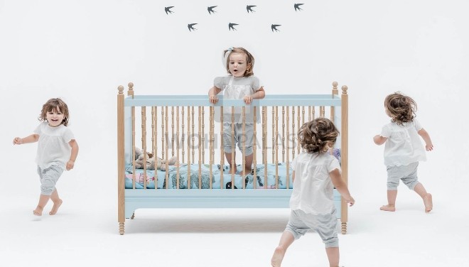 Swallow`s Tail Babybett Sofia - Kinderschlafzimmer