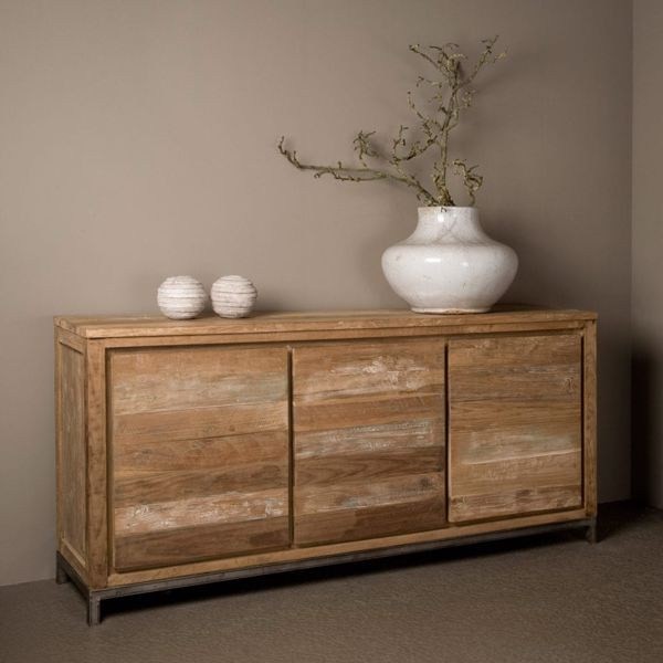 Venedig Sideboard 180 cm Recyceltes Teakholz