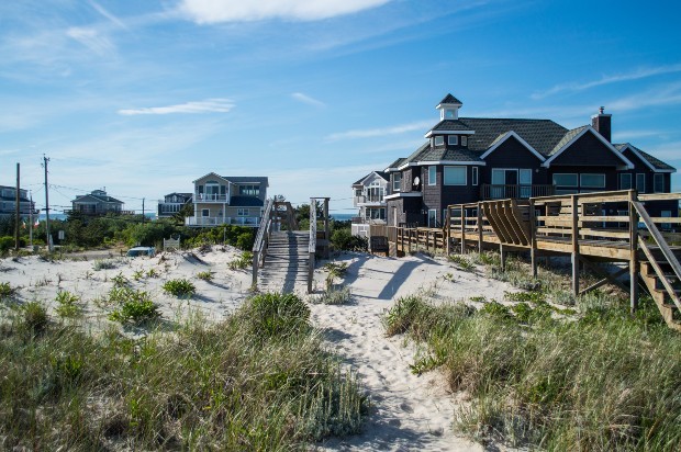 Strandhäuser in den Hamptons