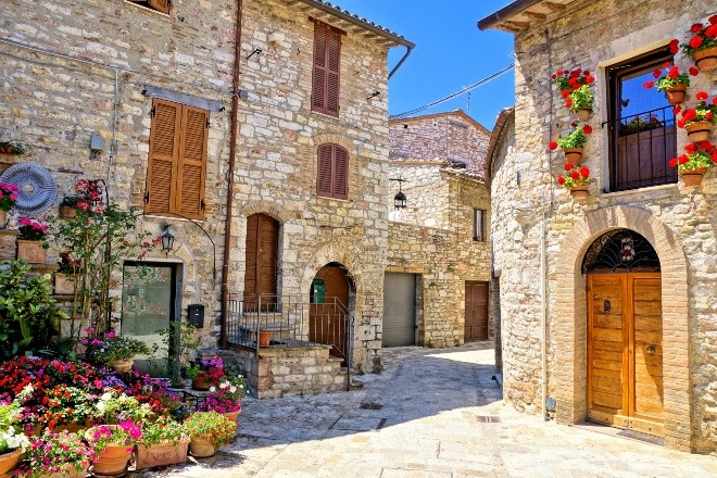 Italienische Wohnhäuser, traditionell - Italienischer Wohnstil