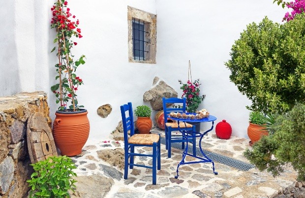 Terrasse-Provence-Stiel