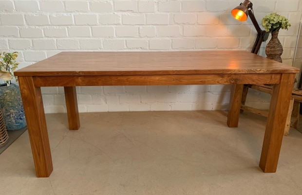 Esstisch Teak 180 cm lackiert