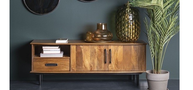 Mangoholz-Elias - Das Sideboard dekorieren