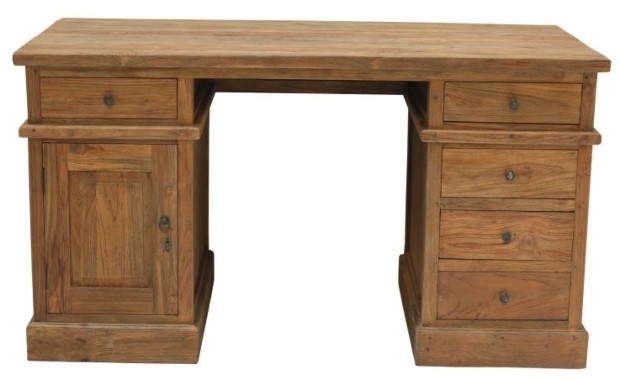 Teak Schreibtisch Classic