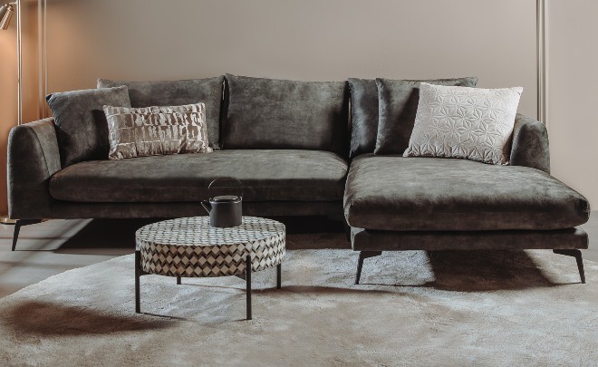 Sofa - Nottingham - Loungesofa - Ecksofa 287 cm in verschiedenen Farben - sofort lieferbar