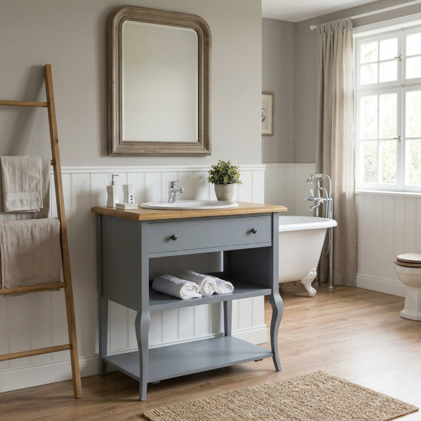 Badezimmer im Landhausstil
