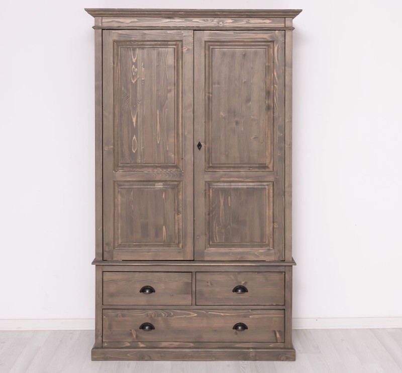 Landhaus Kleiderschrank - verschiedene Varianten wählbar - Massivholz Schrank
