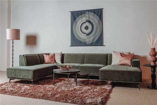 Leeds Loungesofa 350cm Ottomane L - Ecksofa - Sofa - sofort lieferbar