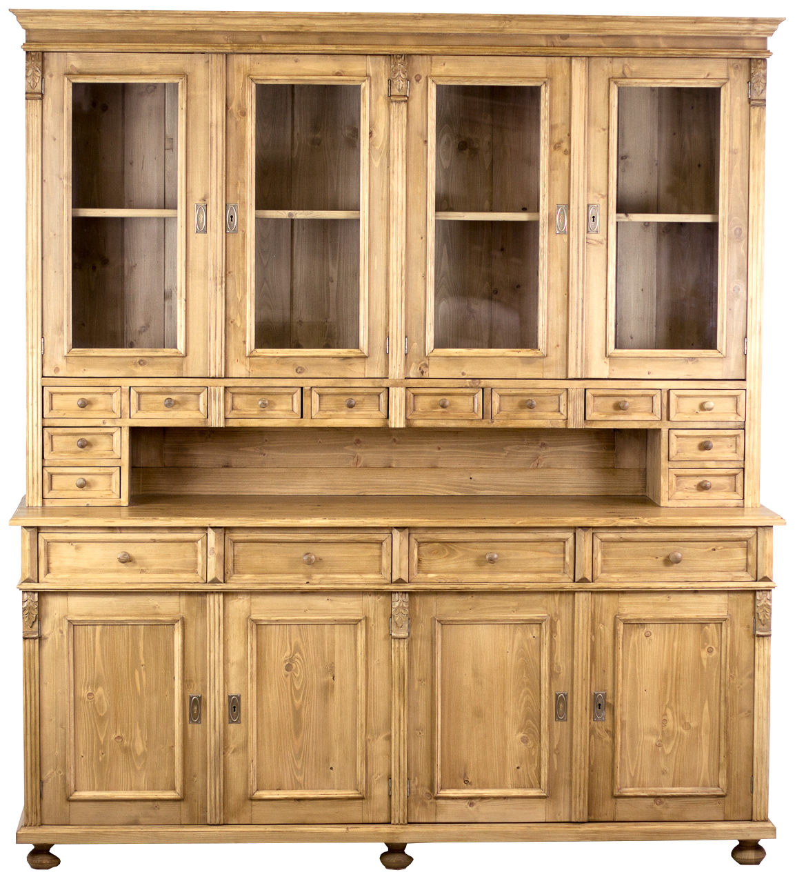 Landhaus Buffet Schrank - Massivholz Kredenz