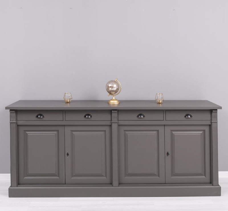 Anrichte im Landhaus Stil mit 4 Schubladen und 4 Türen - Sideboard aus Massivholz