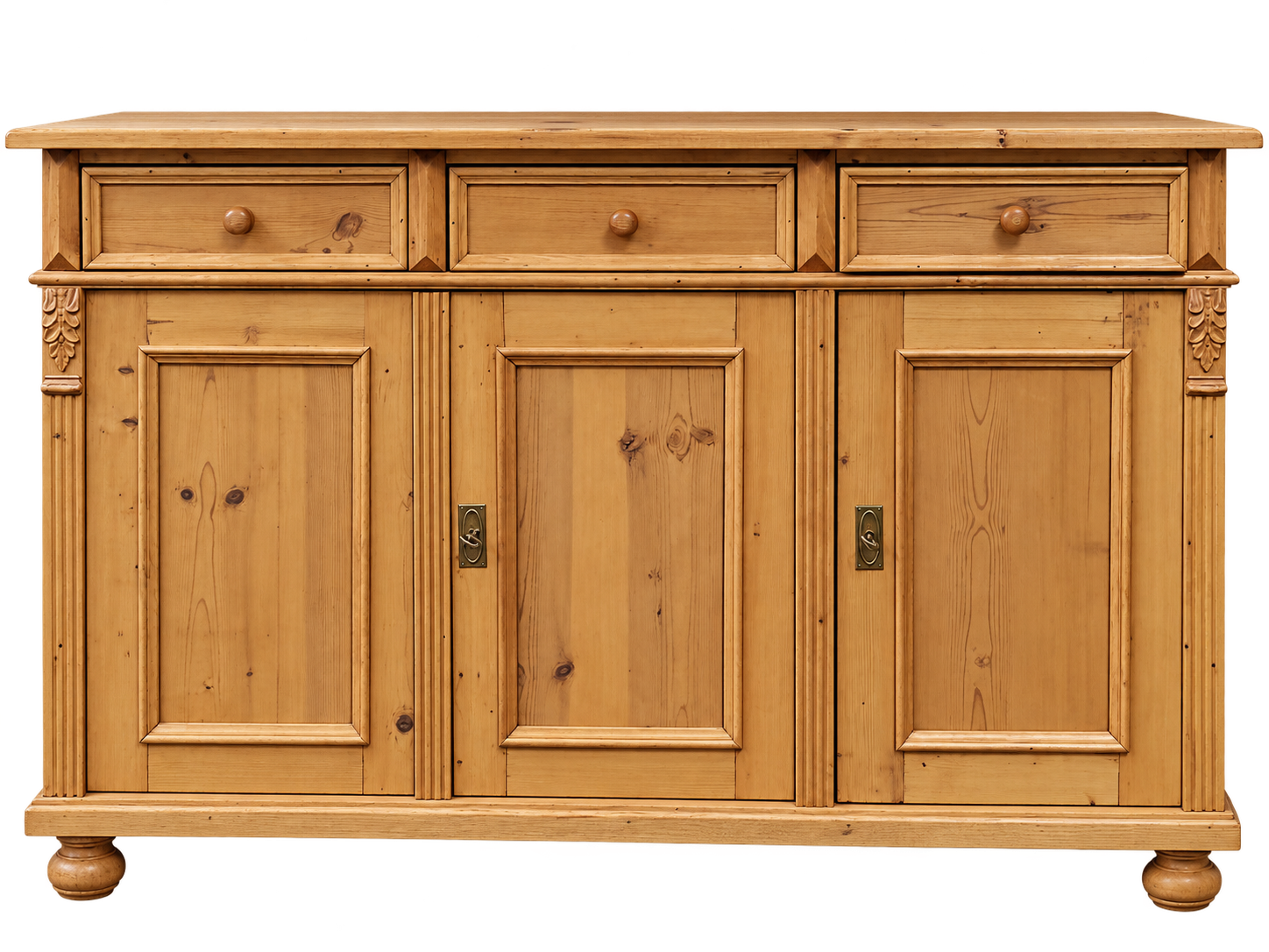 Landhaus Anrichte Oldenburg 160 cm Weichholz Sideboard Kommode