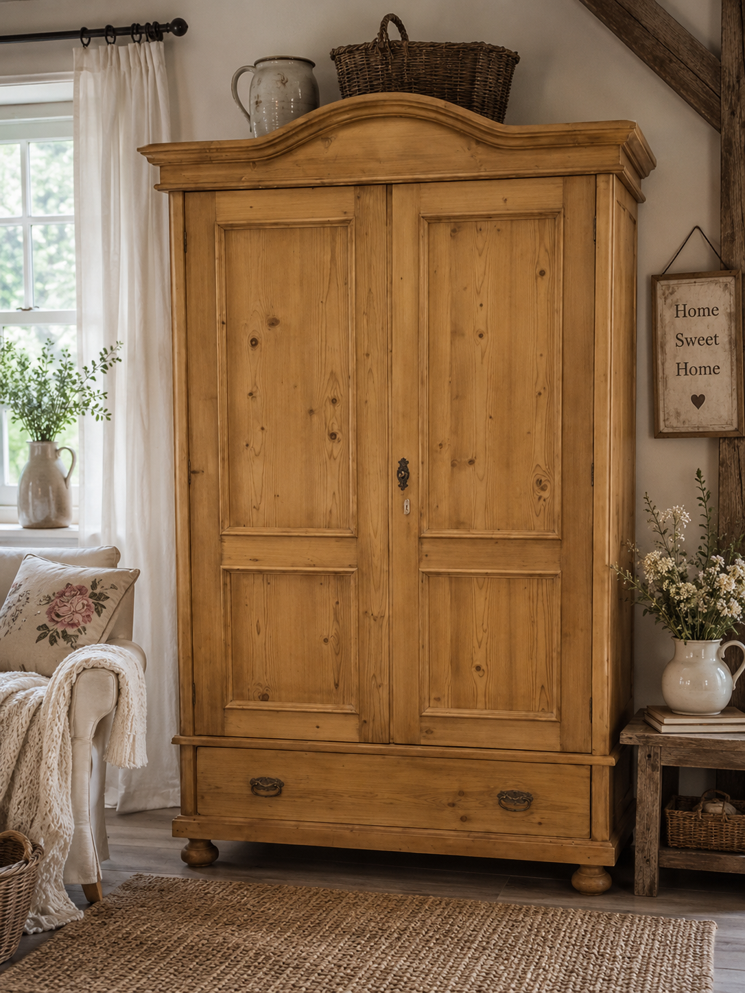 Jugendstil Kleiderschränke aus Massivholz – Antike Möbel mit Stil