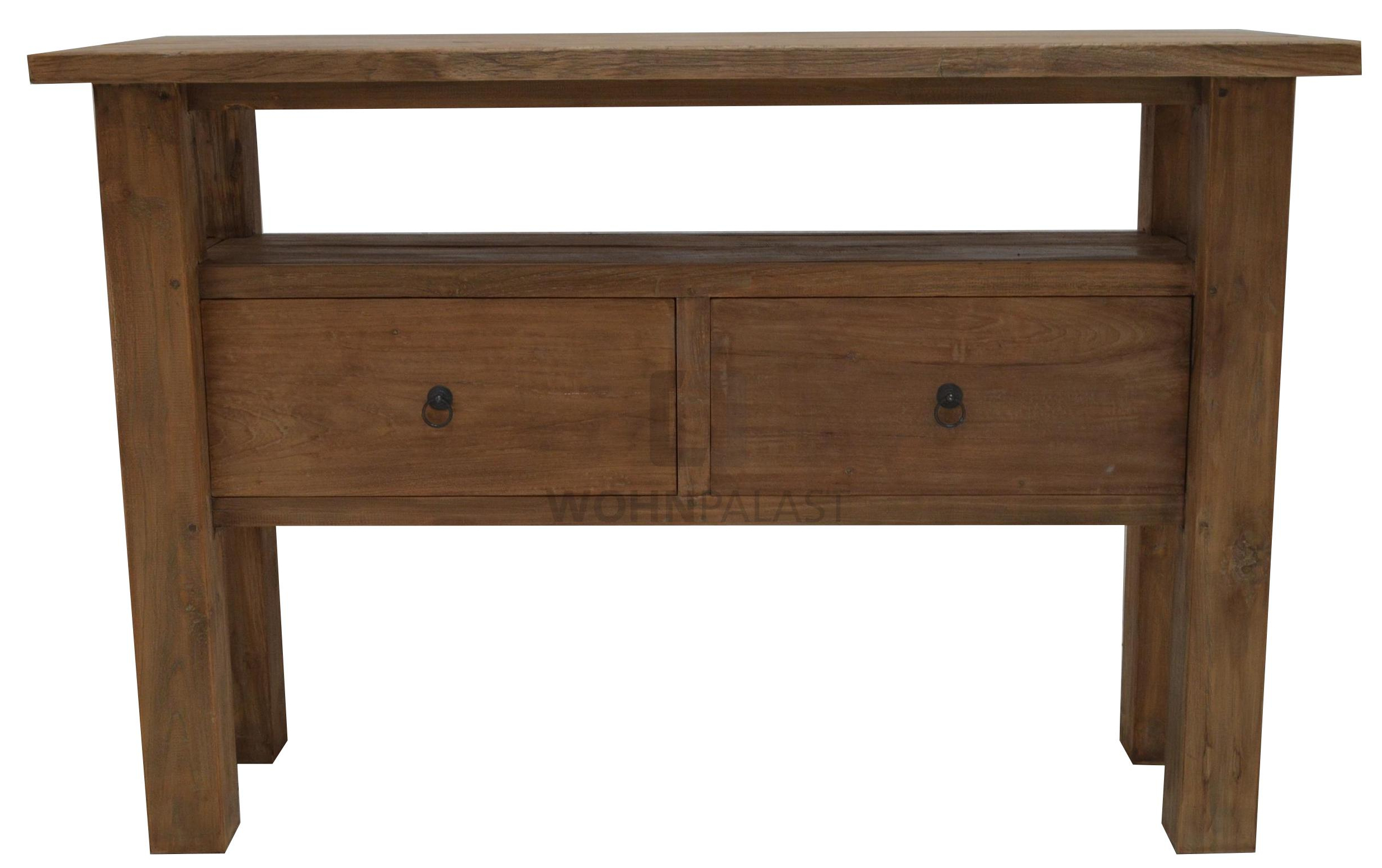 Teak Wandtisch Madagaskar  Konsole Teakholz massiv