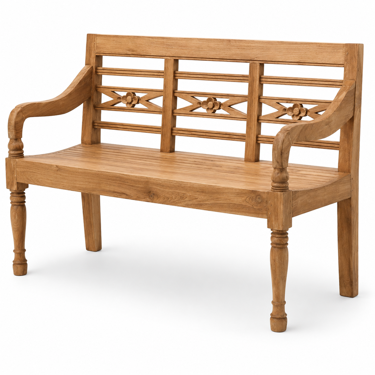 Gartenbank Teak Premium 150cm Gartenmöbel Sitzbank Teakholz Bank