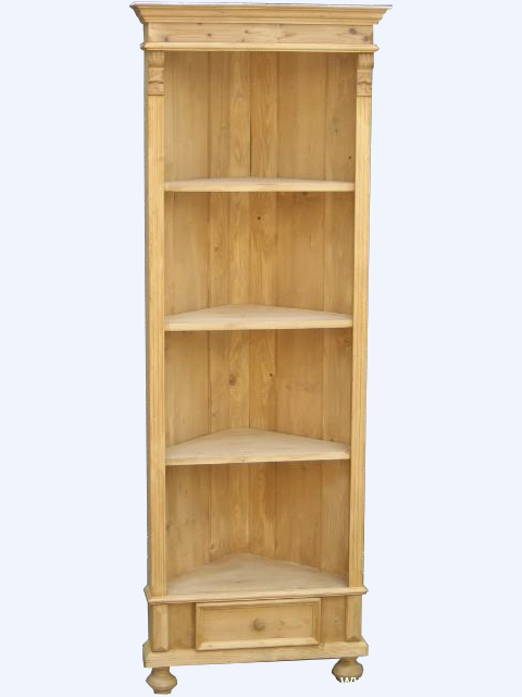 Massivholz Eckschrank im Landhausstil
