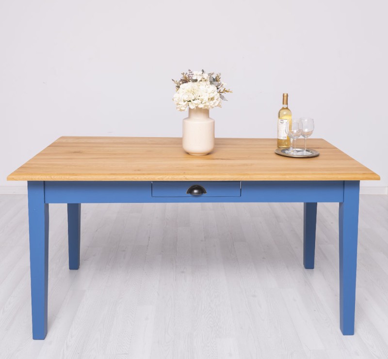 Massivholz Esstisch 160 X 90 cm - Landhaus Tisch