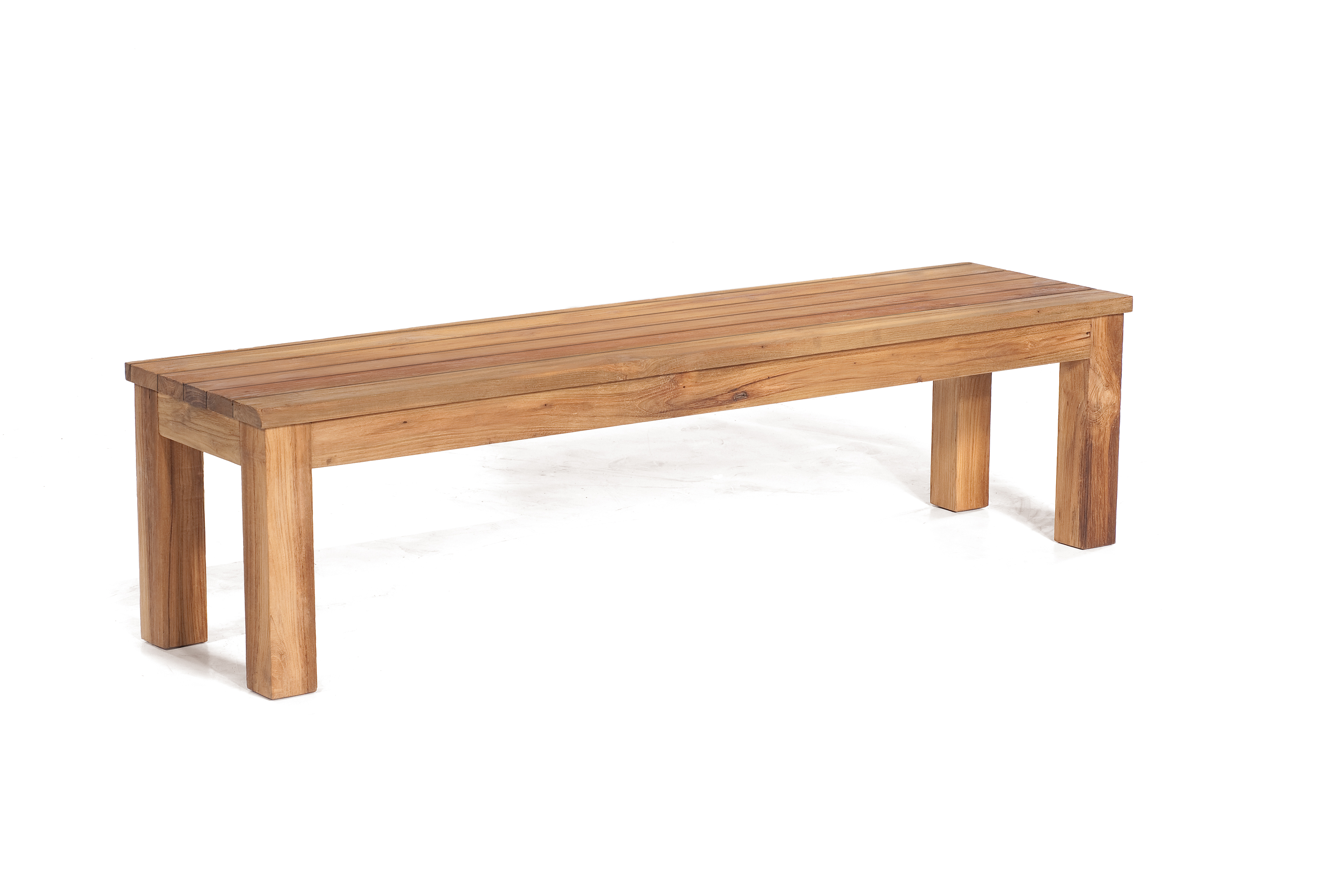 Garten Bank CHARLESTON aus Old-Teak 175 cm