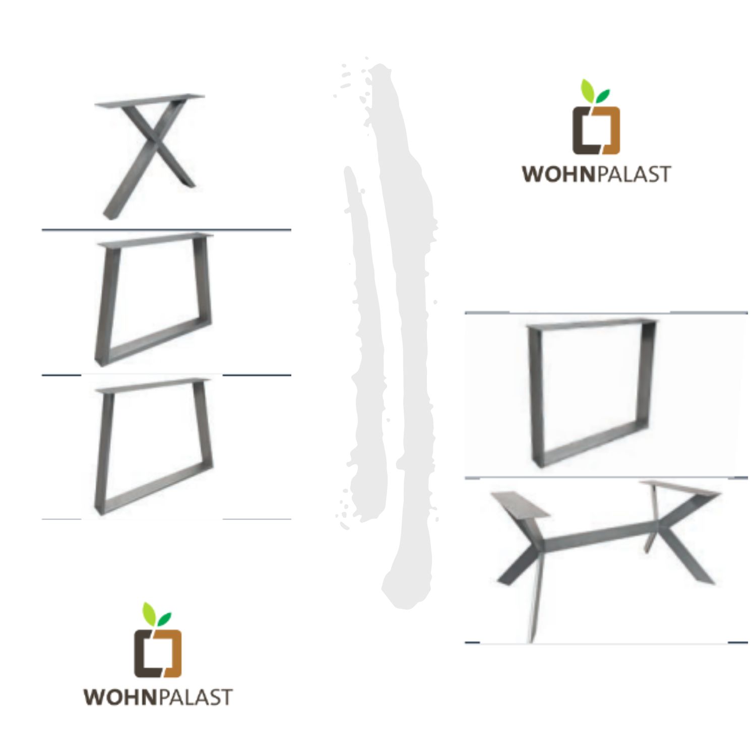 Gestelle aus Edelstahl  in verschiedenen Varianten