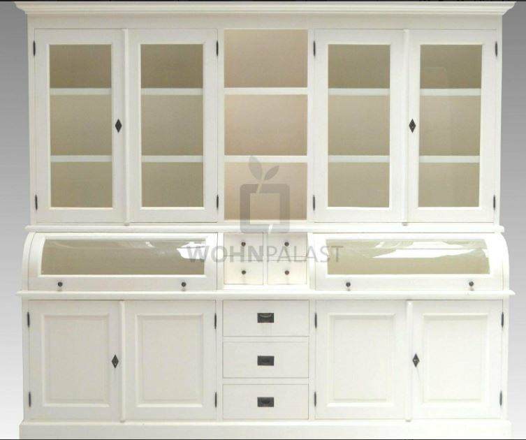 Buffet Schrank Berlin weiß 200cm - Landhaus Möbel