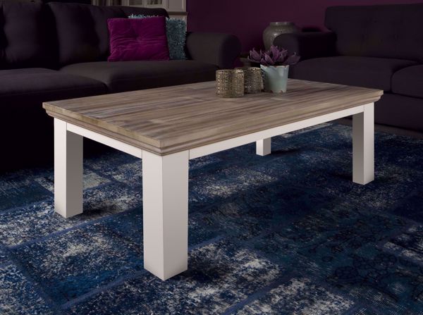 Landhaus Couchtisch - Beistelltisch Fleur 130 cm