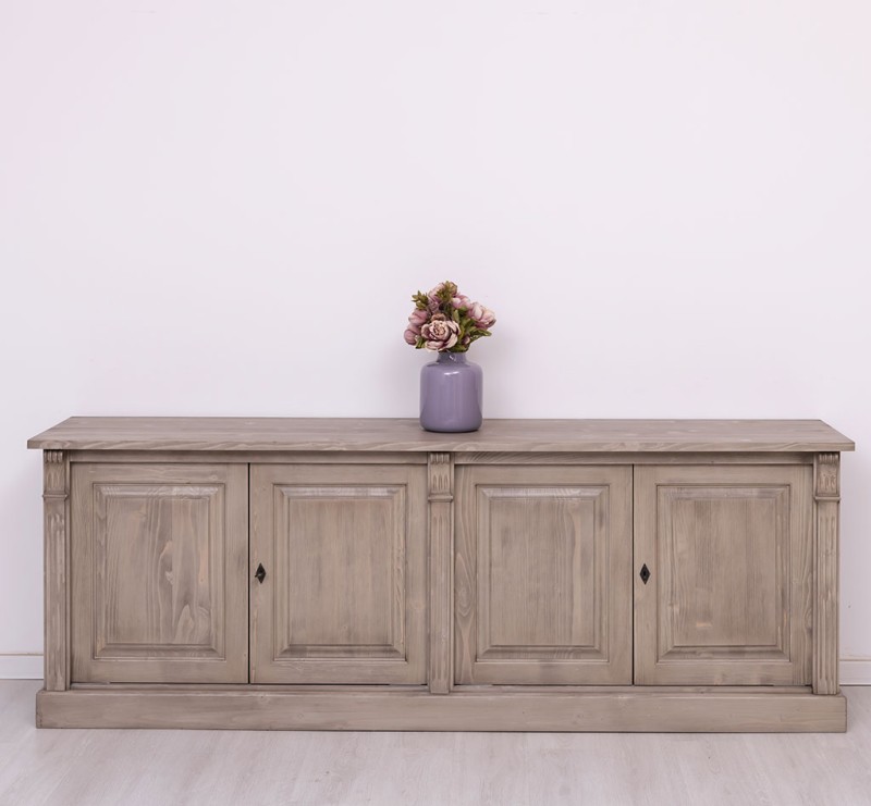 Anrichte im Landhaus Stil mit 4 Türen - Sideboard Massivholz
