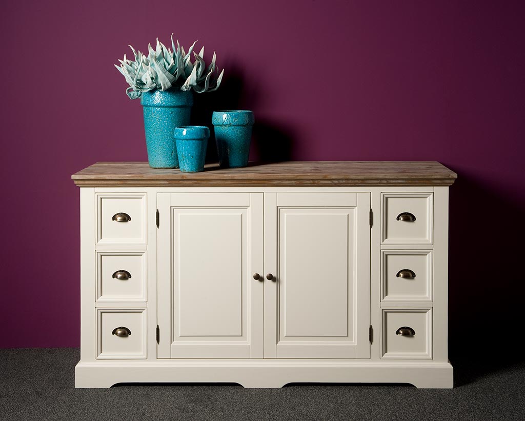 Landhaus Anrichte FLEUR - SIDEBOARD 160 cm