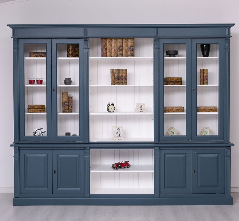 Französischer Landhausstil - Vitrinen Schrank im Landhaus Stil