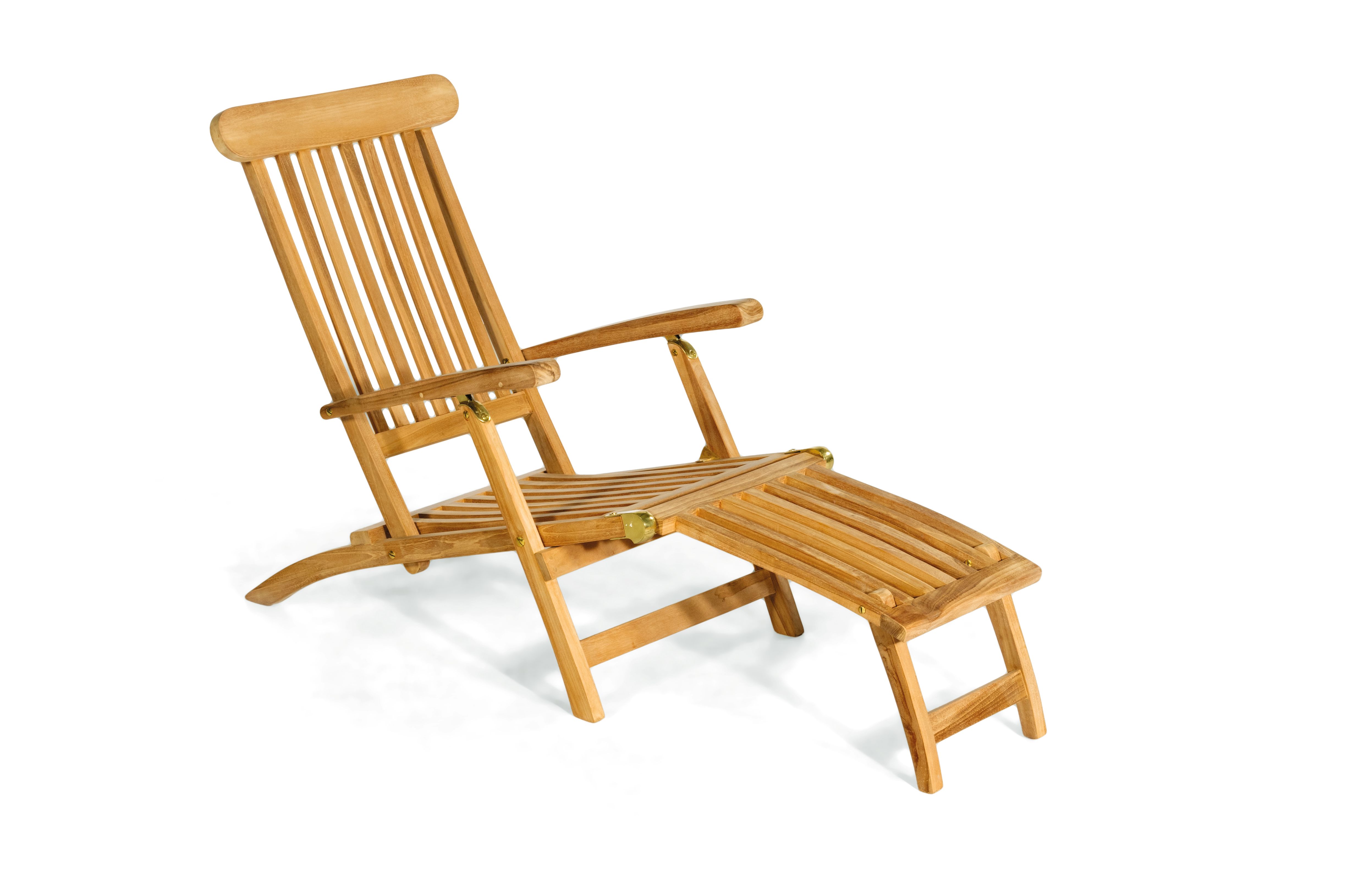 Deck Chair „MANHATTAN“ Teakholz 192x58 cm