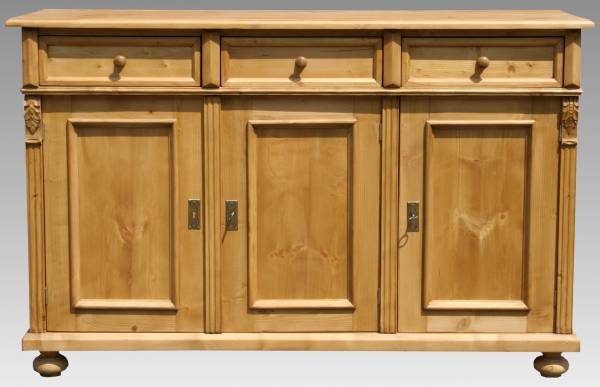 Gründerzeit Anrichte Weichholz 140 cm