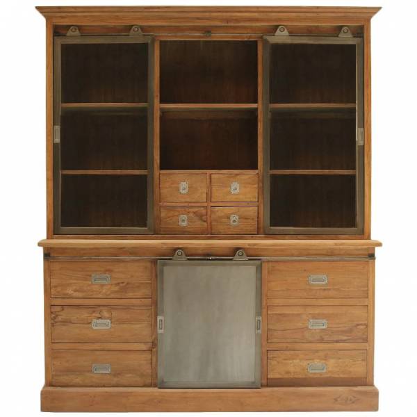 Vitrinen Schrank Roda Teak