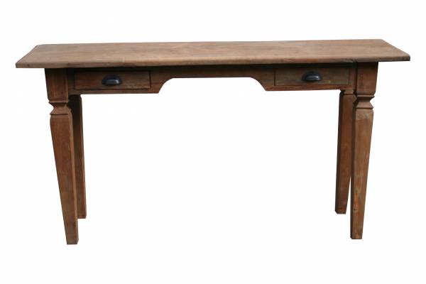 Konsolentisch Teakholz 160 cm - Wandtisch Teakholz